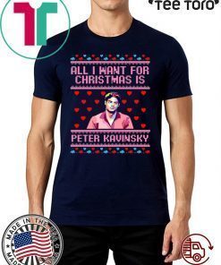 All I Want For Christmas Is Peter Kavinsky Christmas Shirt