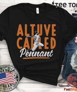 Jose Altuve Shirt - Altuve Called Pennant, MLBPA Licensed Tee