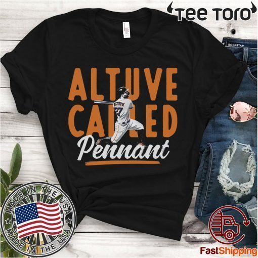 Jose Altuve Shirt - Altuve Called Pennant, MLBPA Licensed Tee