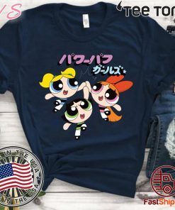 Desert Dreamer Powerpuff Girls Kanji Black Unisex T-Shirt