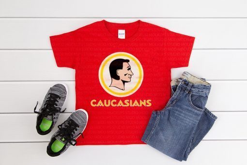 Caucasians Redskins 2020 T-Shirt