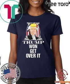 Get Over It Donald Trump Won Campaign Quid Pro Quo Admission 2020 Shirt