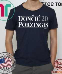 NBPA Officially Licensed - Doncic Porzingis 2020 Shirt