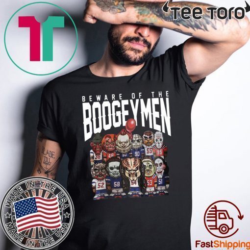 patriots defense boogie man 2020 t-shirt