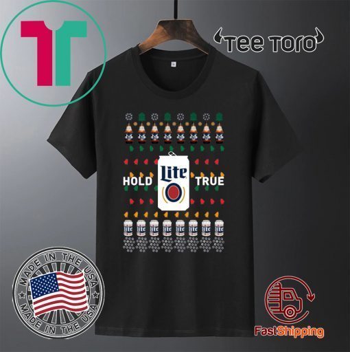 Miller Lite Beer Funny Ugly Christmas 2020 T-Shirt