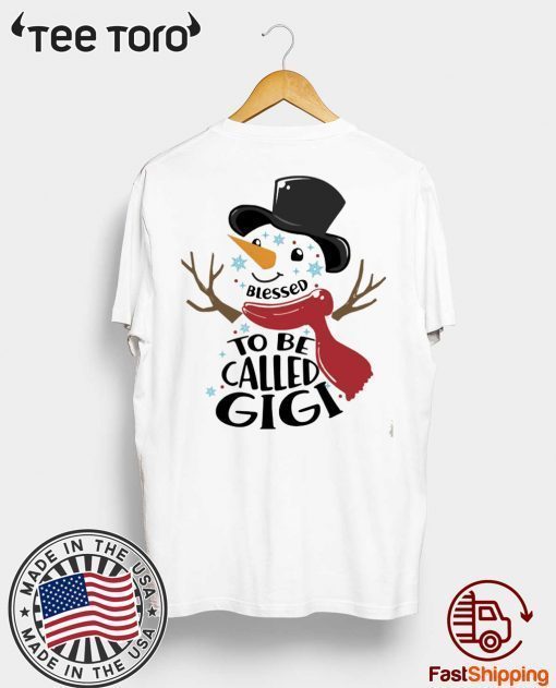 Blessed To Be Called Gigi Snowman Classic T-Shirt