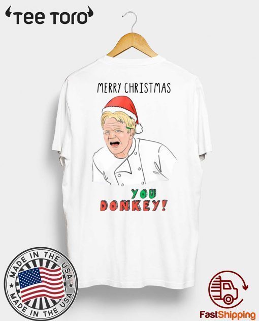 Gordon Ramsay You Donkey Funny Christmas Classic T-Shirt