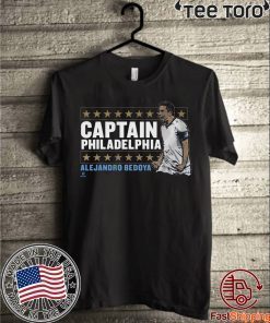 Alejandro Bedoya Shirt - Captain Philly, MLSPA Licensed 2020 T-Shirt