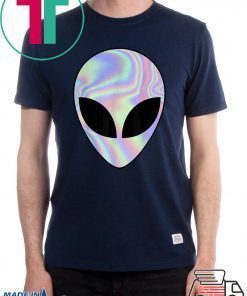 Alien Head T Shirt Colorful Alien Shirt