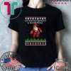 All I Want For Christmas Is A Basketball Santa Ugly Christmas T-Shirt