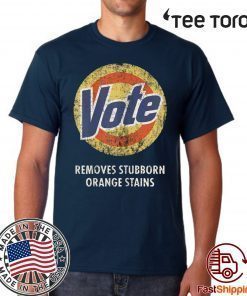 Anti-Trump Halloween Costume Vote Detergent Funny Vintage Tee Shirts