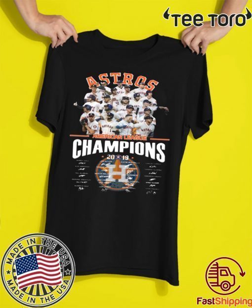Astros Championship all signature Classic T-Shirt