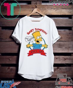 Bart Simpson Don’t have a cow man shirt