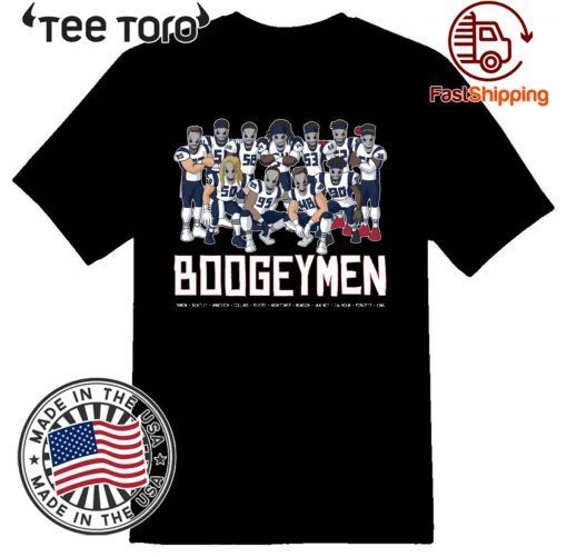 Boogeymen New England Patriots T-Shirts