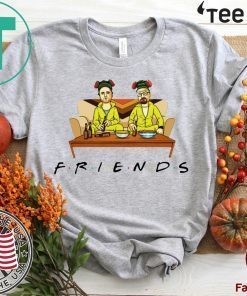 Breaking Bad Walter And Jesse Friends Tv Show Offcial T-Shirt