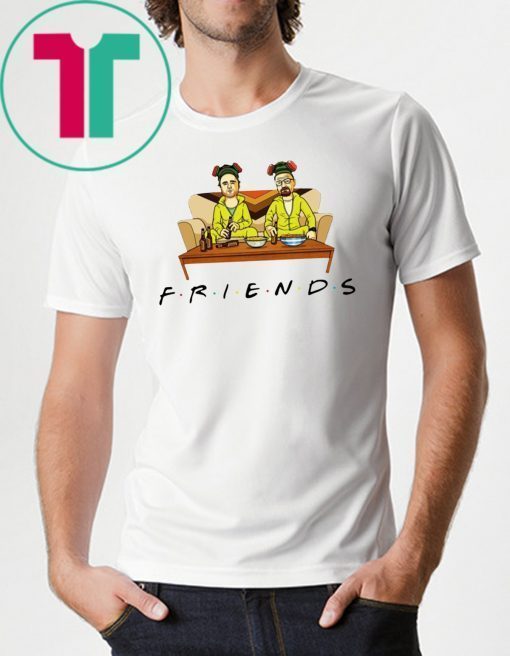 Breaking Bad Walter And Jesse Friends Tv Show Offcial T-Shirt