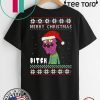 Scary Terry Merry Christmas Bitch ugly 2020 T-Shirt