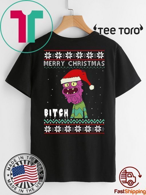 Scary Terry Merry Christmas Bitch ugly 2020 T-Shirt