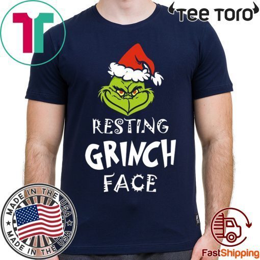 Mr grinch Resting Grinch Face Offcial T-Shirt
