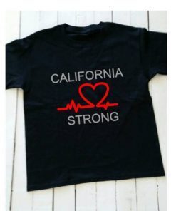California Wildfire fundraising shirt