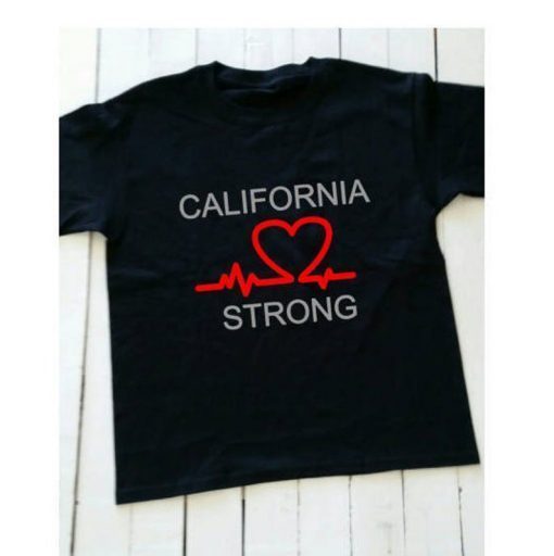 California Wildfire fundraising shirt