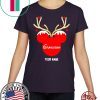 Custom Name Grandson Mickey Reindeer Family Christmas Shirt Nice Gift
