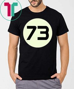 Sheldon Cooper 73 2020 t shirt