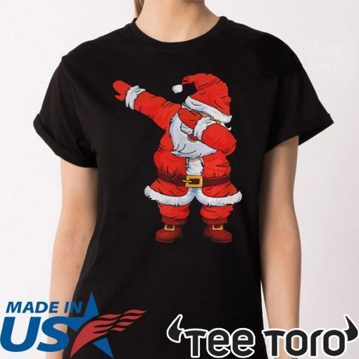 Dabbing Santa Christmas Boys Girls 2020 T-Shirt