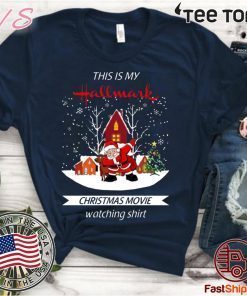 Dabbing Santa Claus This Is Hallmark Christmas Movie Watching Classic T-Shirt