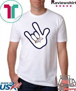 Denver Broncos NFL Football Mickey Rock Hand Disney T-Shirt