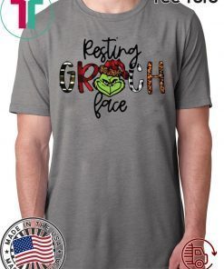 Resting grinch face Shirt Resting Grinch Face Offcial tee