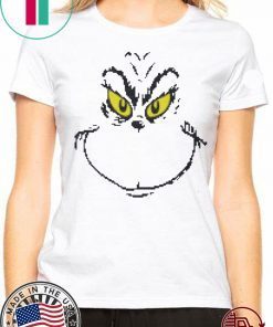 Dr. Seuss Men’s Grinch Face Ugly Christmas 2020 T-Shirt