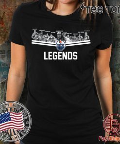 Edmonton Oilers Legends team 2020 T-shirt