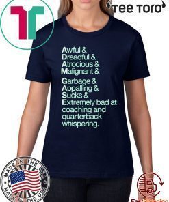 Offcial Extremely Bad At Coaching & QB Whispering T-Shirt
