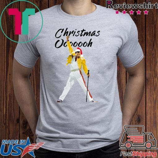 Freddie Mercury Christmas Ooooooh T-Shirt