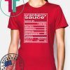 Cranberry Sauce Nutrition Facts Thanksgiving Matching Gift T-Shirt