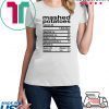 Mashed Potato Nutrition Thanksgiving Costume Unisex Tee Shirt