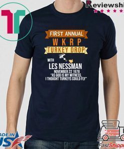 Funny WKRP-Turkey-Drop T-Shirt