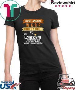 Funny WKRP-Turkey-Drop T-Shirt