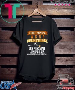 Funny WKRP-Turkey-Drop T-Shirt