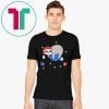 Grandma Santa Sloth Lazy Family Christmas Classic T-Shirt