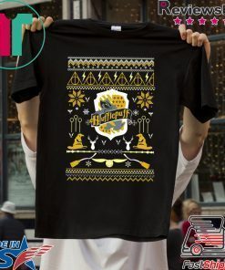 Harry Potter Hufflepuff Ugly Christmas Tee Shirt