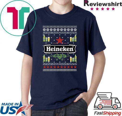 Heineken Beer Ugly Christmas T-Shirt