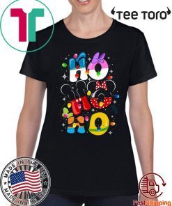 Ho Ho Ho Mickey Minnie Donald Daisy Goofy Pluto Christmas Shirt Funny Christmas Gift