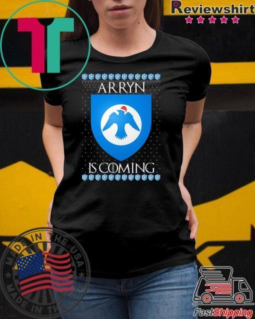 House Arryn Game of thrones Christmas Santa Is Coming T-Shirt