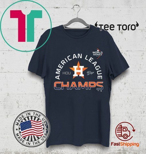Houston Astros Fanatics Branded 2019 American League Champions Locker Room Unisex T-Shirt