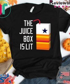 Houston Astros the juice box is lit shirt