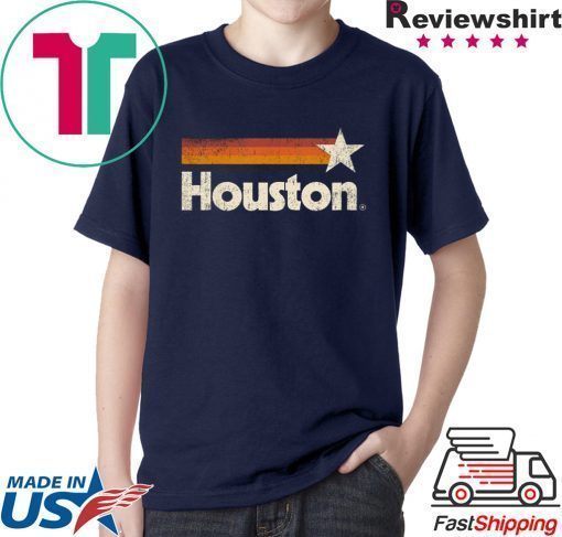Houston Texas Shirt Houston Strong T-Shirt Vintage Stripes Tee Shirts