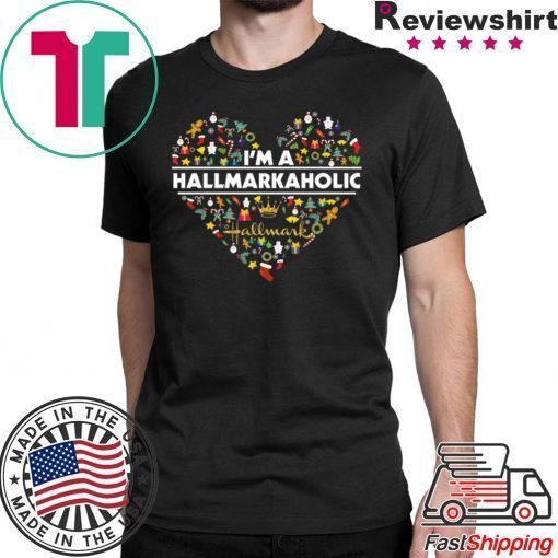 I Am A Hallmarkaholic Christmas T-Shirt