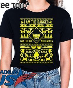 Walter White I am the danger I am the one who knocks Christmas 2020 T-Shirt